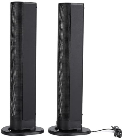 Plyisty TV Sound Bar, 40W Bluetooth Home Theater Audio Soundbar, Surround Sound System Speaker Support U Disk/Optical/AUX Connection