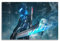 NRCKMIHRAE Overwatch Genji-Spiel-Poster, dekoratives Gemälde, Leinwand, Wandposter und Kunstdruck, modernes Familienschlafzimmer, Dekoration, Poster, 20 x 30 cm