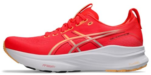 ASICS Men's Gel-Kayano 32 Running Shoes, Flash Red/Beet Juice, 9.5 UK