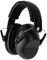 DOMIRA Ear Defenders – Noise Cancelling Ear Fuff For Adults & Kids – Hearing Protection, Shooting Ear Defenders, Autism Headphones, Soundproof Ear Muffs For Sleeping, Work & Travel (Black)