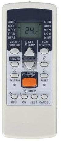 Control Remoto for Fujitsu AR-DJ5 AR-JE5 AR-JE4 AR-PV1 AR-PV2 AR-PV4 AR-JE7 AR-DJ5 Controlador de Aire Acondicionado