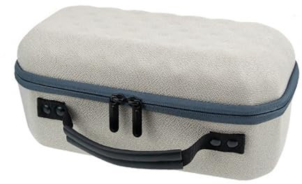 Hesupy Carrying Case for Samsung The Freestyle, Portable Carry Bag Storage Box Travel Organizer Shockproof Protective Handheld Bag for The Freestyle Projector and Accessories