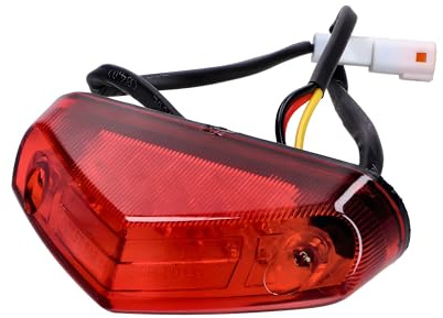 Naraku Rücklicht LED rot Kombistecker kompatibel mit Beta RR 125, RR 50 | OEM 020.40.030.80.00 kompatibel mit Beta RR 125 LC Enduro / Motard 2021-2023, Beta RR 50 Enduro / Supermoto 2021-2023