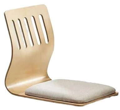 SLOQYNAPU Kreativer fauler Tatami-Stuhl, beinloser Stuhl, Zuhause, Wohnzimmer, Sofa, Möbel, Schlafsaal, fauler Stuhl, entspannender Ganzkörperstuhl(Cotton A)