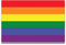 Magnet Me Up Gay Pride LGTBQ Regenbogen-Flagge Auto Magnetischer Aufkleber, 10.2x15.2 cm, robuster Automobil-Vinyl-Magnet für Auto, LKW, SUV, Unterstützung von LGBTQ, lichtbeständig, Automobil-Magnet