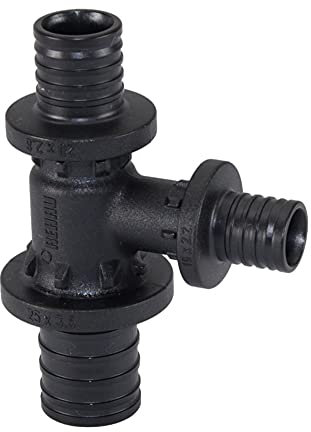 Rehau - Stück T rautitan px Durchmesser 32-20-20 mm schwarz