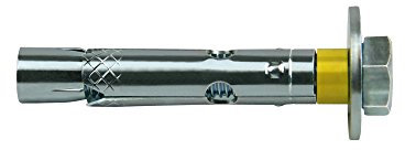 Apolo Mea 91060Dt20 - Anclaje Metálico Camisa Con Cono Expansor Dnbolt Tornillo Dt, Diámetro 10-C M8X60, Cincado, 20 Unidades