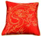 Fengshuisale Feng Shui Feuerdrache Kissenbezug (1 Paar) mit rotem Schnurarmband (rot)