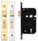 Zoo Hardware 5 Lever Mortice Door Fire Rated Sash Lock (Keyed Alike/Differ) 3 (76mm) Keyed Alike Stainless Steel