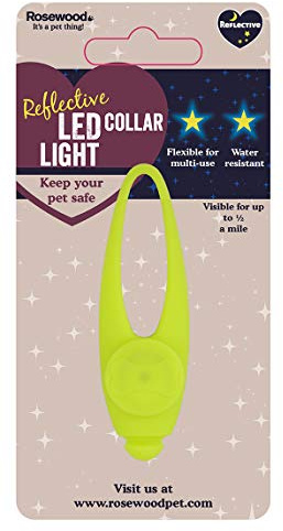 Rosewood Silicon Light Collar, Small