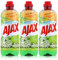 AJAX Allesreiniger Frühling Blumen - 3er Pack (3 x 1000 ml)