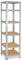 shelfplaza® 200x50x50cm HOME Schwerlastregal verzinkt/Metallregal mit 6 Böden/Kellerregal Metall, Garagenregal, Werkstattregal oder Regal Lagerregal/Steckregal Metall mit 145kg Tragkraft