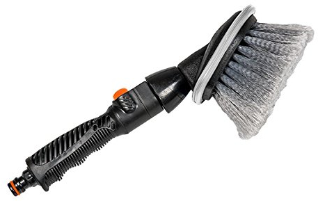 rg-vertrieb Waschbürste Autowaschbürste mit Wasserdurchlauf LKW Motorad Fahrzeug