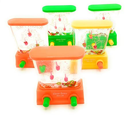 5 Geduldspiele mit Wasser gefüllt Mitgebsel Kindergeburtstag Tombola
