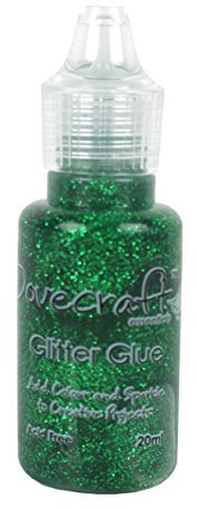 Dovecraft Refill Pack, Glitter Glue, Forest, 7 x 3 x 4 cm