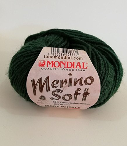 Mondial Lana Merino Soft (052 Verde botella)