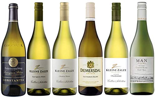 6 er Probierpaket | Weißwein aus Südafrika | trocken | 6 x 0,75 L.