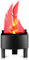 Dynamic Fire Effect Hanging Flame Light Simulated Decorative Atmosphere Lamps Artificial Flame Fake Fire Campfire Centerpiece with No Heat Base for Party Bar Festival Decoration