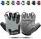KONVINIT Fahrradhandschuhe Herren Sommer Halbfinger MTB Handschuhe,Radhandschuhe für Mountainbike/Rennrad,Fahrrad Handschuhe Freizeit Herren und Damen,Grey XXL