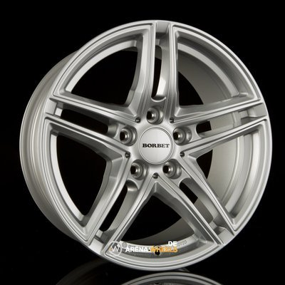 BORBET XR 7.5J x 17 Zoll ET 36 LK 5x112 Alufelge Felge KBA NEU