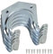 Tool Hooks Hanger Set 4 Pack Garage Shed Hanging Bucket Brackets Heavy Duty High Load Bearing Garden Storage Wall Hooks for Warehouse, Farm, Workbench, Tools Storage
