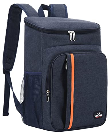 AUXDIQ Mochila Nevera Térmica Mochila de Almuerzo Impermeable Portatil Bolsa Refrigeradora para Playa Picnics Camping 18L