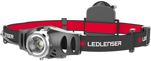 Ledlenser H3.2 Headlamp LED, focusable, slewable, 120 lumens, dimmable, long distance beam 100 m, 3xAAA battery powered, incl. batteries, Headlamp