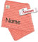 Sterntaler Musselin Schmusedecke personalisiert mit Namen/Bestickt, Kinderdecke Babydecke Kuscheldecke für Mädchen, 120x120 cm, Stay True to Nature, GOTS/Bio Zertifiziert