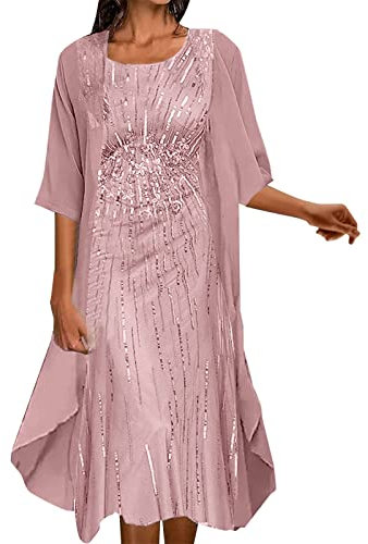 Vestidos de Fiesta Cortos Vestido Midi Fiesta Vestidos para Verano Vestido Largo invitada Boda Vestido invitada Boda Fucsia Vestido Playero Crochet Vestidos Boho Monos Fiesta Ropa invitada