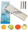 Gilinimy Mandolina Super Slicer, con 4 cuchillas japonesas de acero inoxidable, sin BPA