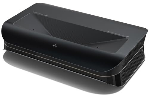 AWOL VISION LTV-3000 Pro Videoprojecteur 4k Laser TV, Tri-Color Ultra Courte Focale 4k, avec Dolby Vision & Atmos, HDR10+, 3D Active, Projecteur Home Cinéma UST Laser de 150 Pouces