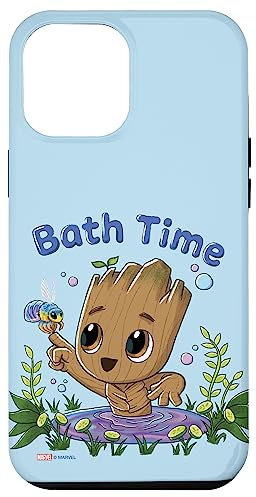 Hülle für iPhone 12 Pro Max Marvel Studios Ich bin Groot Bath Time
