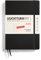 LEUCHTTURM1917 370535 Wochenkalender & Notizbuch Dotted Medium (A5) 2025, Schwarz, Deutsch