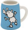Sheepworld Schnapskrug mit Motiv Klatsche | New Bone China, 5 cl, Mini-Krug mit Spruch | Lustiges Geschenk, Party, Männergeschenk | 73851