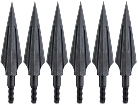 JTQYFI Jagdspitzen Bogenschießen Jagd Compound Bögen Armbrüste Pfeilspitzen Pfeilspitzen Bogenschießen