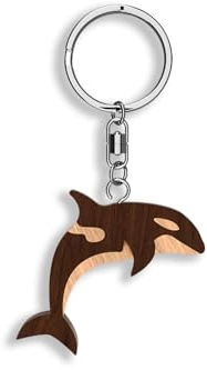 Schlüsselanhänger aus Holz, verschiedene Modelle, handgefertigt, nachhaltiges Produkt.