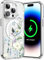 Lomzexwi Magnetisch Handyhülle für iPhone 12 Pro Max Hülle Kompatibel mit Mag-Safe, Transparent Blumen Muster Schutzhülle Frauen Mädchen Dünne Case für iPhone 12 Pro Max