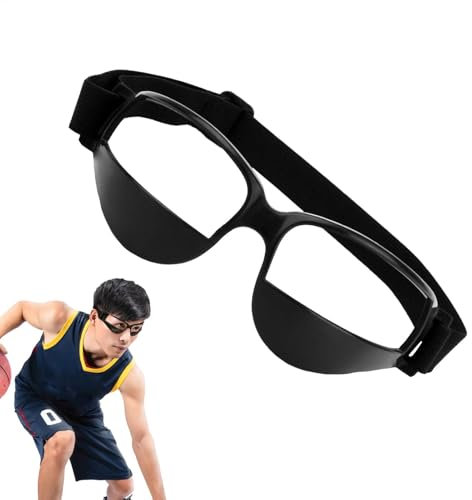 Generisch Basketball-Dribbling-Brille, Basketball-Dribbling-Brille, schützende Sport-Dribbling-Spezifikationen, Basketball-Trainingsausrüstung für Jugendliche, Jugendliche, Spieler, Erwachsene