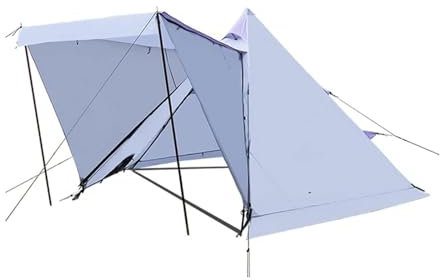 SJHDHDA Wasserdichtes Tipi-Zelt mit Schneefang und Kamin für Camping Learned extensively