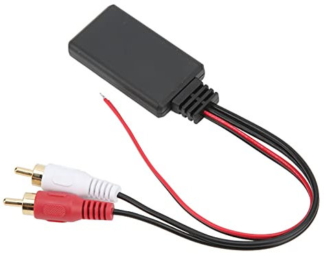 Bluetooth 5.0 AUX Adapter für Auto, Universal Wireless Audio Modul mit 2 Ports, Hochgeschwindigkeits-Übertragung & ABS-Hitzebeständig, Kompatibel mit Alpine und Pioneer Stereo-Anlagen