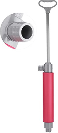 Hominas Kayak - Bomba de mano flotante de 46 cm, bomba de achique manual, 400 ml, bomba manual de agua de sentina para el rescate de kayaks, kit de supervivencia