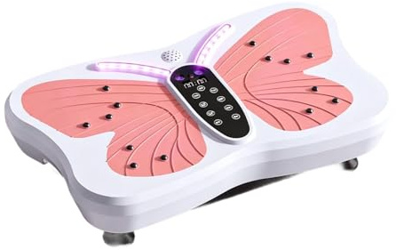 F Fityle Vibrationsplatten-Trainingsgerät, Rüttelbrett, effizientes Vibrationsplattengerät für Erwachsene, geeignet für Krafttraining im Büro