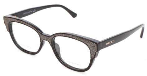 Brillen Jimmy Choo JC177 19K BROWN GLITTER BROWN 51/17/ WOMAN