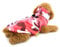 SELMAI Camo Waterproof Small Dog Cat Winter Coat Quilted Vest Jacket Harness with D-ring Pet Puppy Puffer Coat Chihuahua Cold Weather Clothes Girl Apparel Hot Pink M