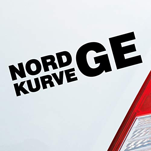 Hellweg Druckerei Nordkurve Fans GE Fussball Gelsenkirchen Auto Aufkleber Sticker Heckscheibenaufkleber