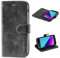 Mulbess Hülle für Samsung Galaxy XCover 4S / XCover 4 Handyhülle, Flipcase mit Stand Funktion, TPU Stoßfeste, Etui Karten Schutzhülle, Vintage Schwarz