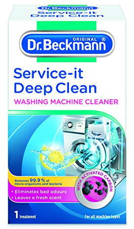 Dr. Beckmann Service-It Deep Clean Washing Machine Cleaner, 12 x 250 g