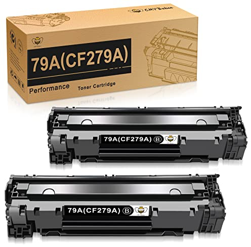 CMYBabee Kompatible Tonerkartusche Ersatz für HP79A CF279A für HP Laserjet Pro MFP M26 M26nw M26a HP Laserjet Pro M12 M12w M12a (2 Schwarz)