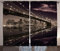 ABAKUHAUS New York Rustikaler Gardine, USA Amerika Skyline, Schlafzimmer Kräuselband Vorhang mit Schlaufen und Haken, 280 x 225 cm, Getrocknete Rose