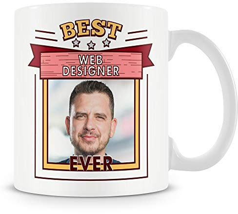 Web Designer Photo Mug Gift - Best Web Designer Ever